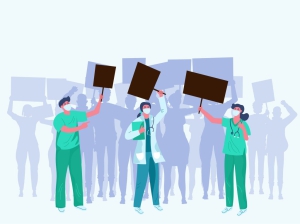 Unidad Enfermera pide la unión de la profesión en la manifestación del 18-J en una carta a las enfermeras