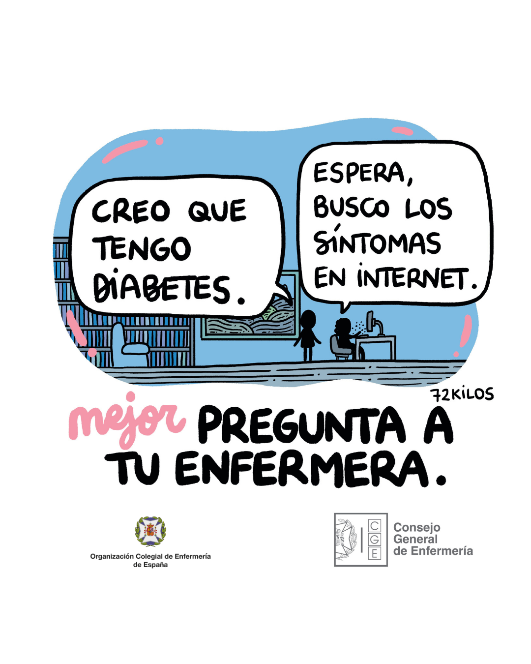 &ldquo;Pregunta a tu enfermera&rdquo;: la profesi&oacute;n reivindica en hospitales y espacios p&uacute;blicos de toda Espa&ntilde;a su papel como referentes en salud
