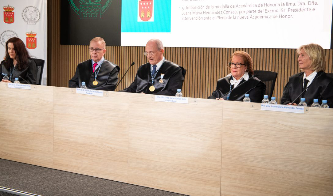 La Academia de las Ciencias Enfermeras de la Comunidad de Madrid distingue una trayectoria ejemplar y suma una nueva académica