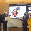 Ana Regueira, directora de enfermería del Hospital Politécnico la Fe de Valencia, recogió de forma virtual el séptimo premio al centro con mejor reputación para los gestores de enfermería