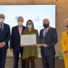 Beatriz Martín, directora de enfermería del Hospital Ramón y Cajal de Madrid, recogió el noveno premio al centro con mejor reputación para los gestores de enfermería