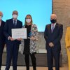 Gemma Martínez, directora de enfermería del hospital Clinic de Barcelona, recogió el segundo premio al centro con mejor reputación para los gestores de enfermería