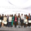 Los ganadores y finalistas de la II edición de los Premios de Investigación del CGE junto a la Comisión Ejecutiva.