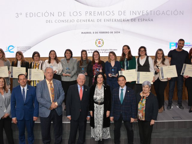 Acto de entrega de los III Premios de Investigación del CGE