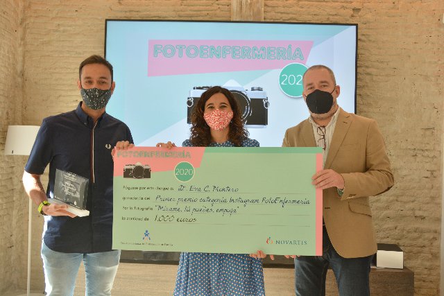 Primer premio de FotoEnfermería 2020, categoría Instagram