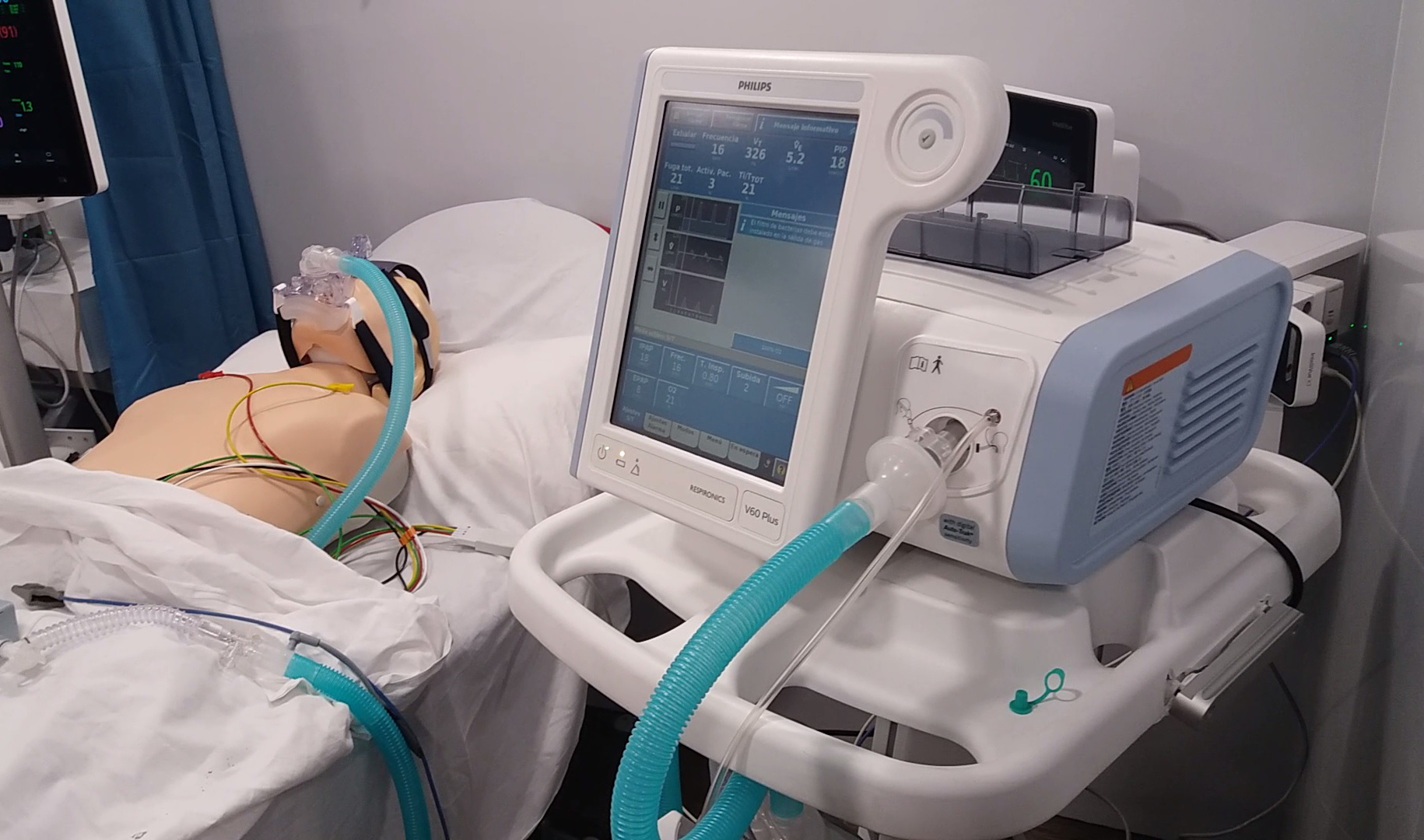 Una guía enfermera facilita el aprendizaje y los cuidados en las unidades respiratorias intermedias