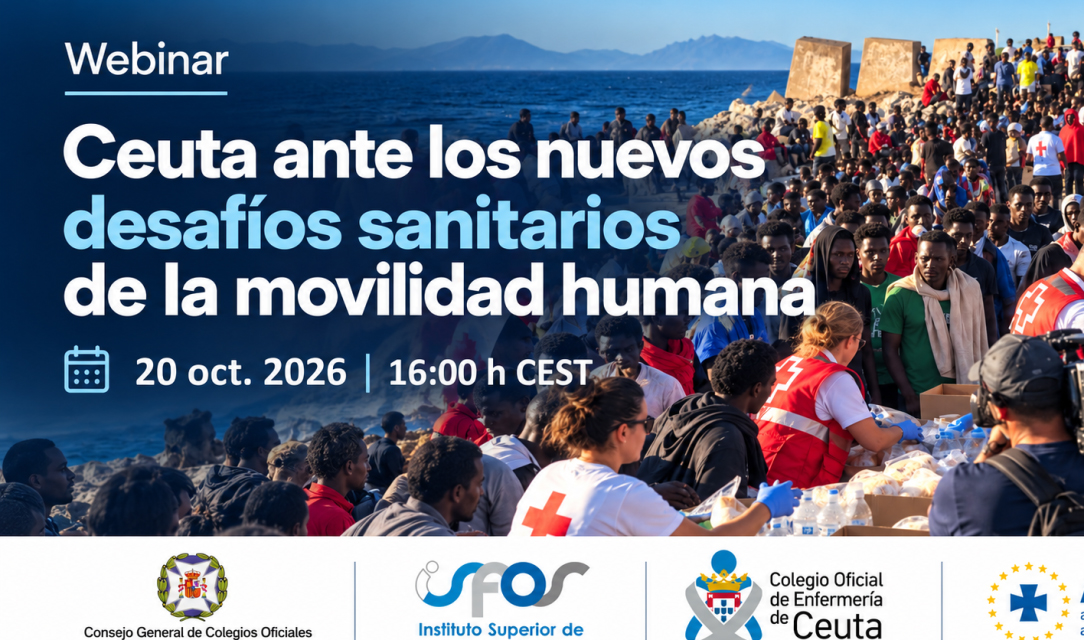 Inscríbete al webinar gratuito: «Ceuta ante los nuevos desafíos sanitarios de la movilidad humana»