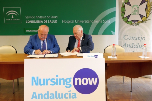 El Consejo Andaluz de Enfermería y la Consejería de Salud y Familias instauran Nursing Now Andalucía