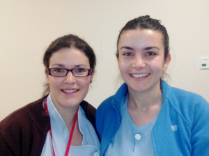 Pilar Rodríguez y Marta Conde