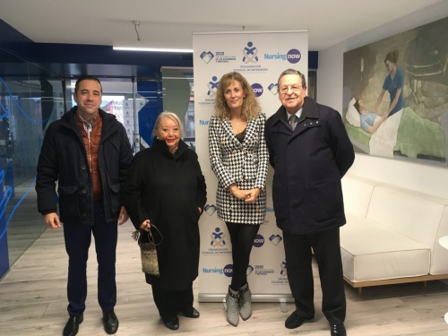 El Colegio de Enfermería de Valladolid presenta Nursing Now a las asociaciones de pacientes