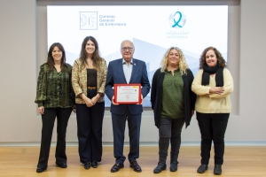 La ONG del Consejo General de Enfermer&iacute;a, Solidaridad Enfermera, recibe una insignia de calidad en materia de voluntariado