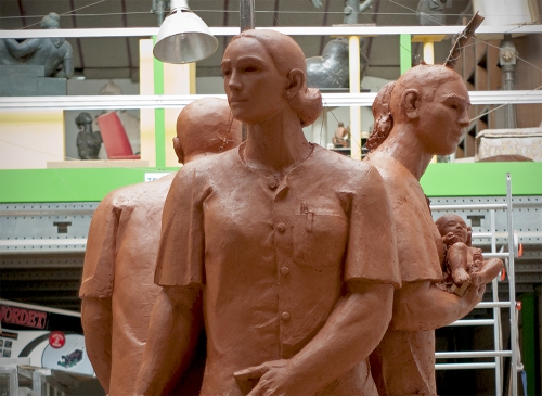 El monumento más grande de Logroño, para las enfermeras