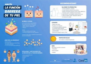 Las enfermeras dan las claves para el cuidado de la barrera cutánea, esencial para la protección frente a agentes externos como virus y bacterias