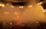 Un espectacular incendio en un teatro, el ejercicio de fin de curso de los alumnos de Urgencias y Emergencias de Guipúzcoa