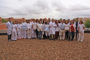 Enfermeras del Hospital General La Mancha Centro