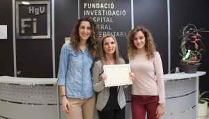 Almudena Vecina, Tamara Miravalls y Celia de las Nieves