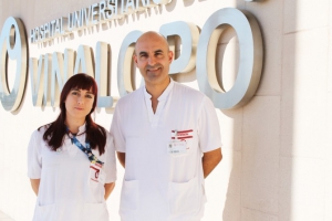 María Caballero y Alberto Rico