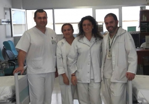 Profesionales del Hospital de Alta Resolución Valle del Guadiato