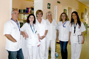 Enfermeras de la Unidad de Paliativos de La Candelaria