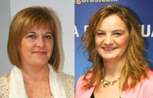 Mª Carmen Ruiz Cacho y Teresa Ibáñez Royo