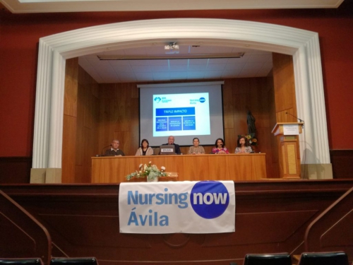El Colegio de Enfermería de Ávila presenta a los estudiantes Nursing Now