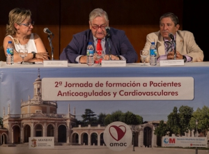 Inauguración de la II Jornada de Formación a Pacientes Anticoagulados y Cardiovasculares