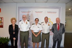 La enfermería militar estará presente en Barcelona 2017