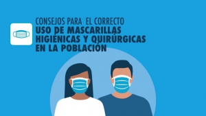 La Organización Colegial de Enfermería explica cómo debe utilizar las mascarillas la población para evitar más contagios por un mal uso