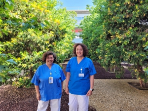 María José Solaeta y María de los Ángeles Rodríguez-Calderita