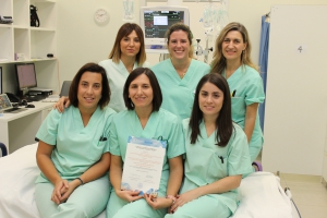 Enfermeras Unidad de Endoscopias del CHN