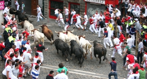 La adrenalina de ser enfermera en Sanfermines