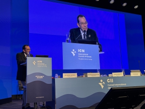 El enfermero español José Luis Cobos, uno de los tres candidatos para presidir el CIE