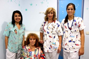 Enfermeras de Neonatología del Hospital Severo Ochoa