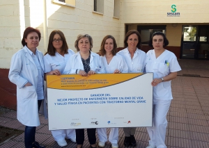 Enfermeras de Salud Mental del Hospital Virgen de la Luz de Cuenca