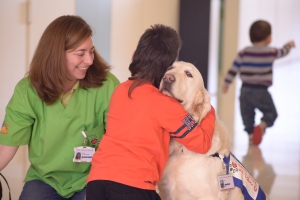 Terapia canina: perros que ayudan a la enfermería