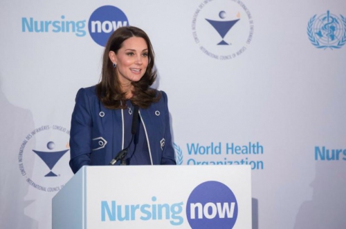 Kate Middleton, en el primer aniversario de Nursing Now: “las enfermeras tienen un papel primordial en los equipos sanitarios de todo el mundo”