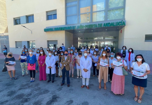 Enfermeras del hospital de Jaén