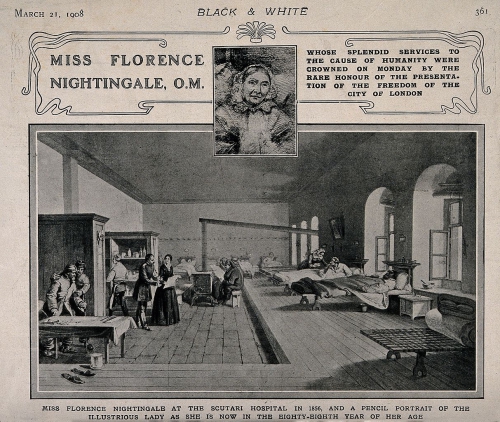 Florence Nightingale, pionera de la acción humanitaria