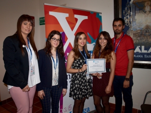 Fátima Cotobal, Jonathan Álvarez, Susana Mirás, Elba Villoria y Elena Alonso