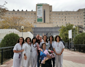 Profesionales sanitarios del Hospital de Valme de Sevilla