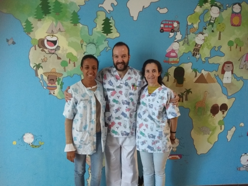 Susana Ibáñez, Javier Seoane y Ana Pilar Nso