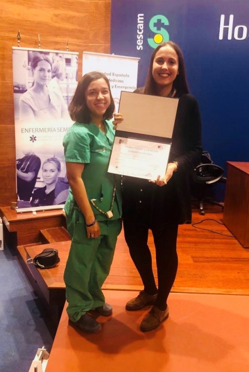 Marta Morenza y Blanca Lorenzo