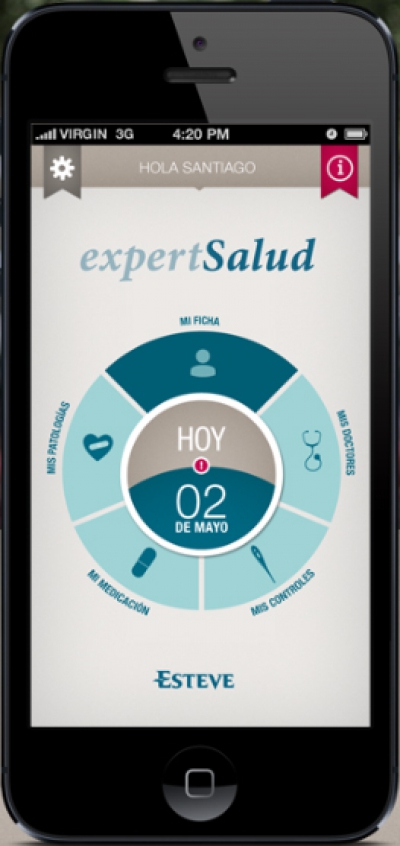 ESTEVE lanza expertSalud, una APP para ayudar al paciente crónico en la gestión de su salud