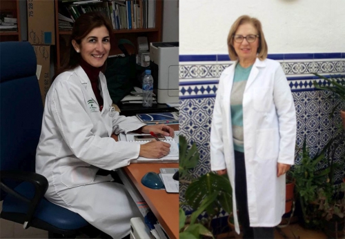 Francisca Muriel y Pilar Esteo