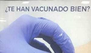 El CGE denuncia ante los ministerios de Sanidad y Consumo el cartel que cuestiona el trabajo de las enfermeras para vender test de anticuerpos