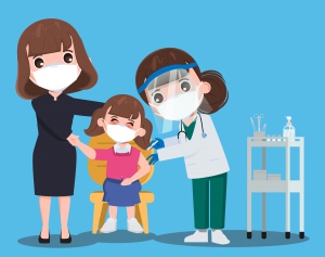 Las enfermeras piden a la población que confíe en la vacunación contra el COVID-19 de los menores