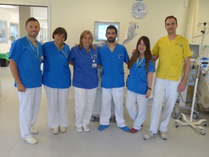 Enfermeras Nefrología Hospital Infanta Leonor (Madrid)