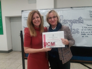 Ana Dávila-Ponce de León junto a Lourdes Martínez