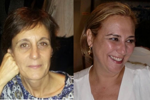 Norma Grau y Zoila Lifante (imagen: La Opinión de Murcia)