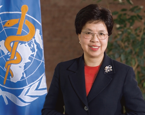 La directora general de la OMS, ponente principal de la conferencia del CIE